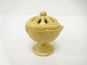 黄伊羅保　火舎香炉　蓋置